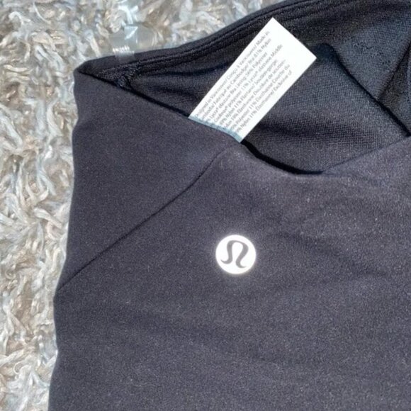 Poshmark Nulu Longline Bra Black Sz 2 - Picture 3 of 5